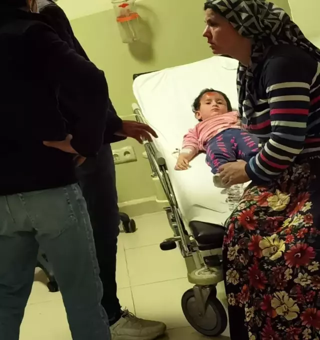 Pencereden düşen çocuk yaralandı