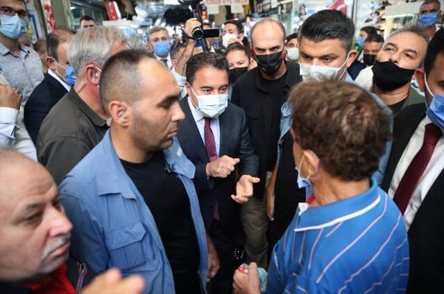 Esnaf gezisinde Ali Babacan'a sert tepki! Kendisini Abdullah Gül üzerinden savundu