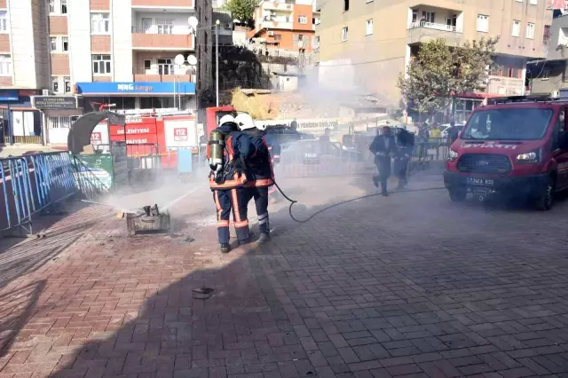 Şırnak'ta deprem ve soygun tatbikatı yapıldı