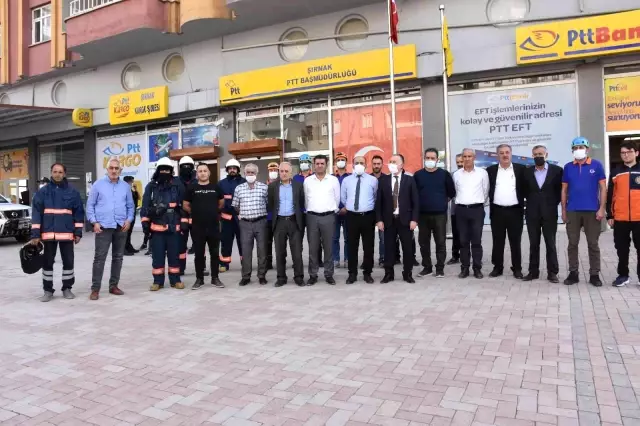 Şırnak'ta deprem ve soygun tatbikatı yapıldı