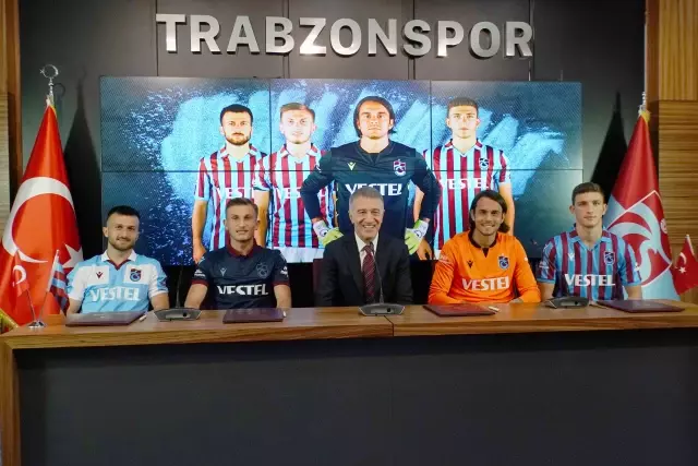SPOR Trabzonspor'da 4 futbolcunun sözleşmesi uzatıldı
