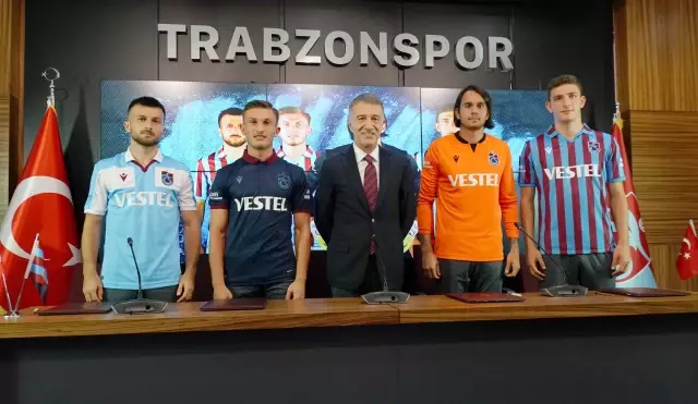 SPOR Trabzonspor'da 4 futbolcunun sözleşmesi uzatıldı