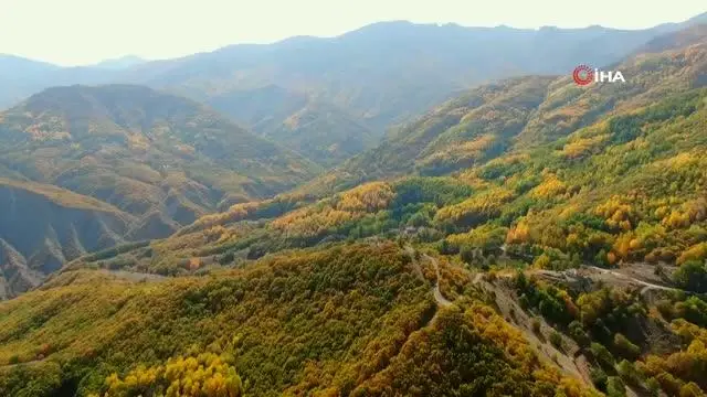 Tunceli sonbahar renkleriyle görsel şölen sunuyor