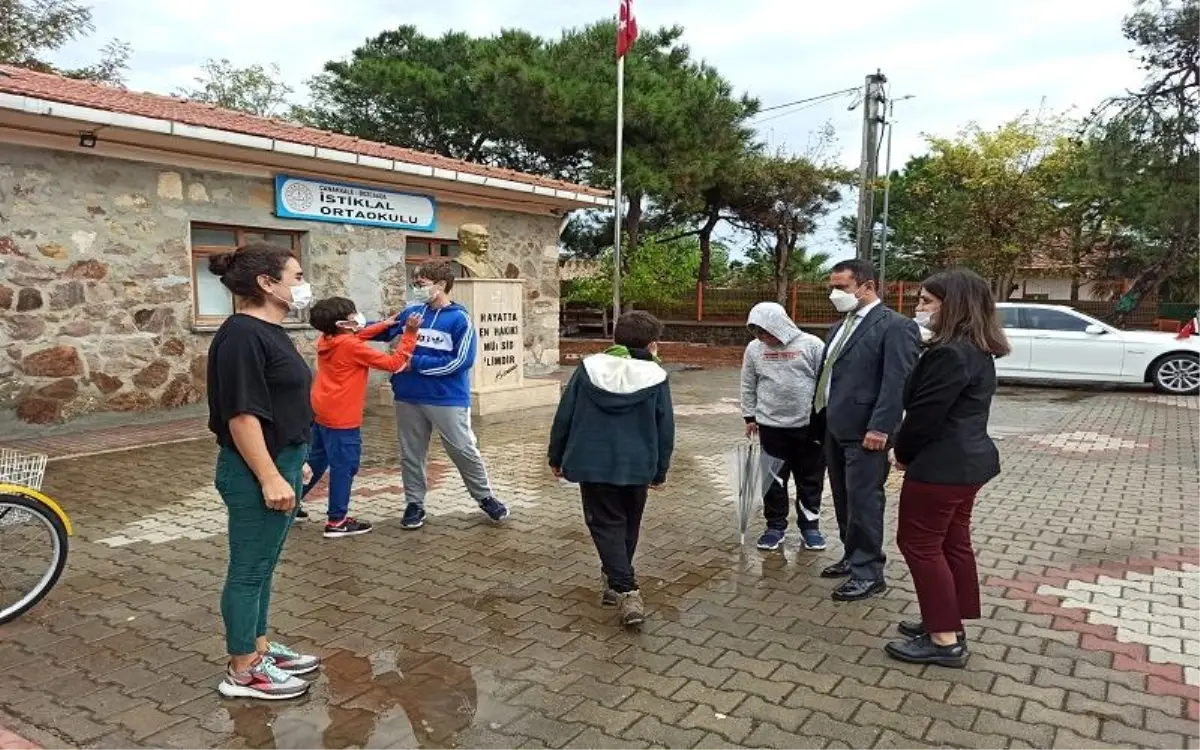 Vali İlhami AKTAŞ'ın Bozcaada Okul Ziyaretleri