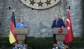 Almanya Başbakanı Merkel, Cumhurbaşkanı Erdoğan'la ortak basın toplantısında konuştu: (1)