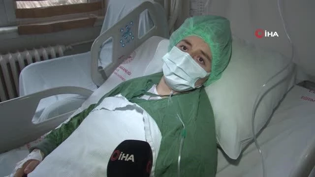 Aşı olmayan korona virüs hastası gebe bayan : "Pişmanım"