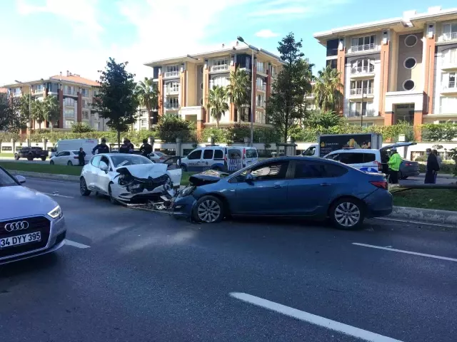 Ağacı devirip karşı şeride geçti: 2 yaralı