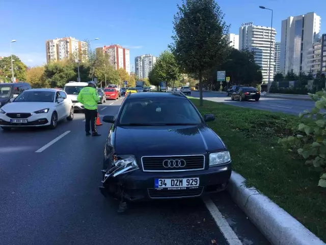 Ağacı devirip karşı şeride geçti: 2 yaralı