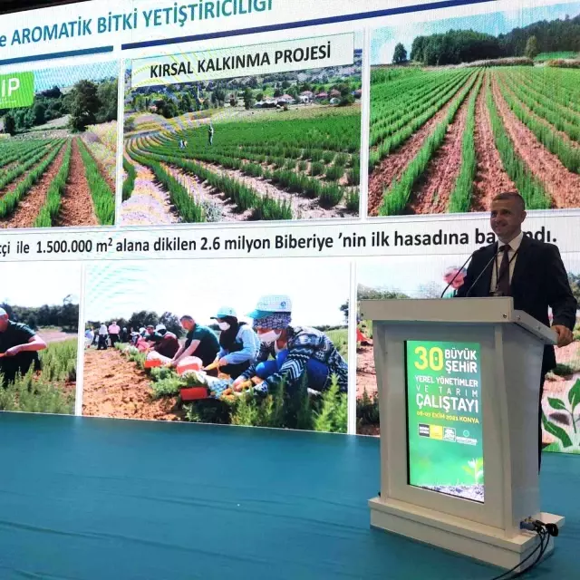 Büyükşehirin tarıma destek projeleri Konya'da tanıtıldı