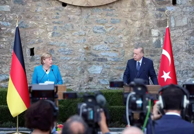 Cumhurbaşkanı Erdoğan ile Angela Merkel ortasında güldüren "koalisyon" diyaloğu