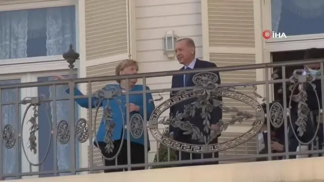 Erdoğan Merkel görüşmesi sona erdi