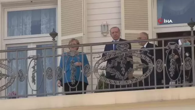 Erdoğan Merkel görüşmesi sona erdi