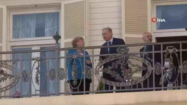 Erdoğan Merkel görüşmesi sona erdi