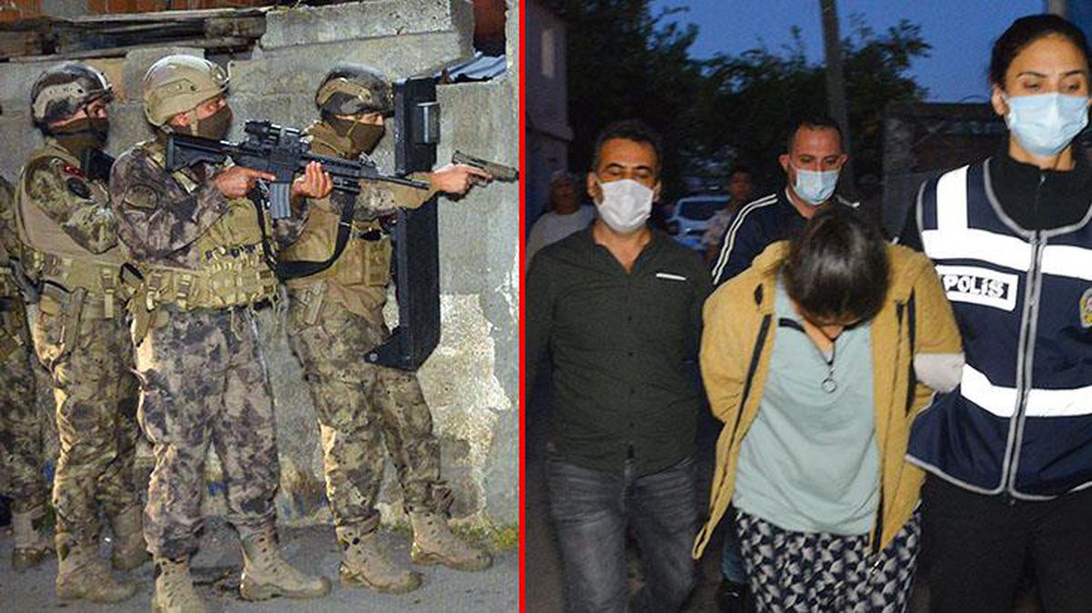 'Cono Aşireti'ne şafak vakti operasyonu! Koçbaşlarıyla kapıları kırıp çok sayıda kişiyi gözaltına aldılar