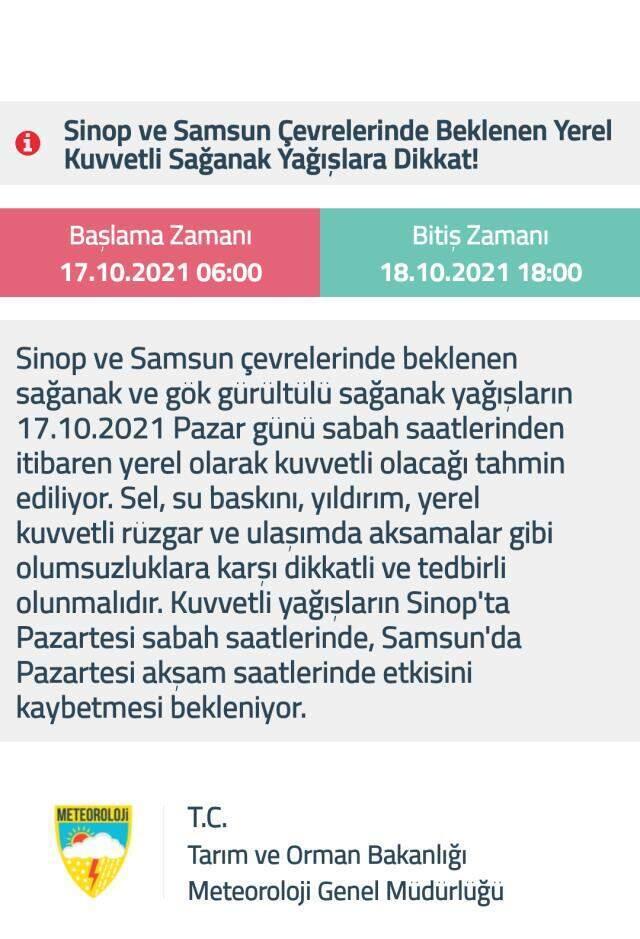 Meteoroloji'den 11 ile kuvvetli sağanak uyarısı! 100 kilogram yağış düşecek, sel riskine dikkat