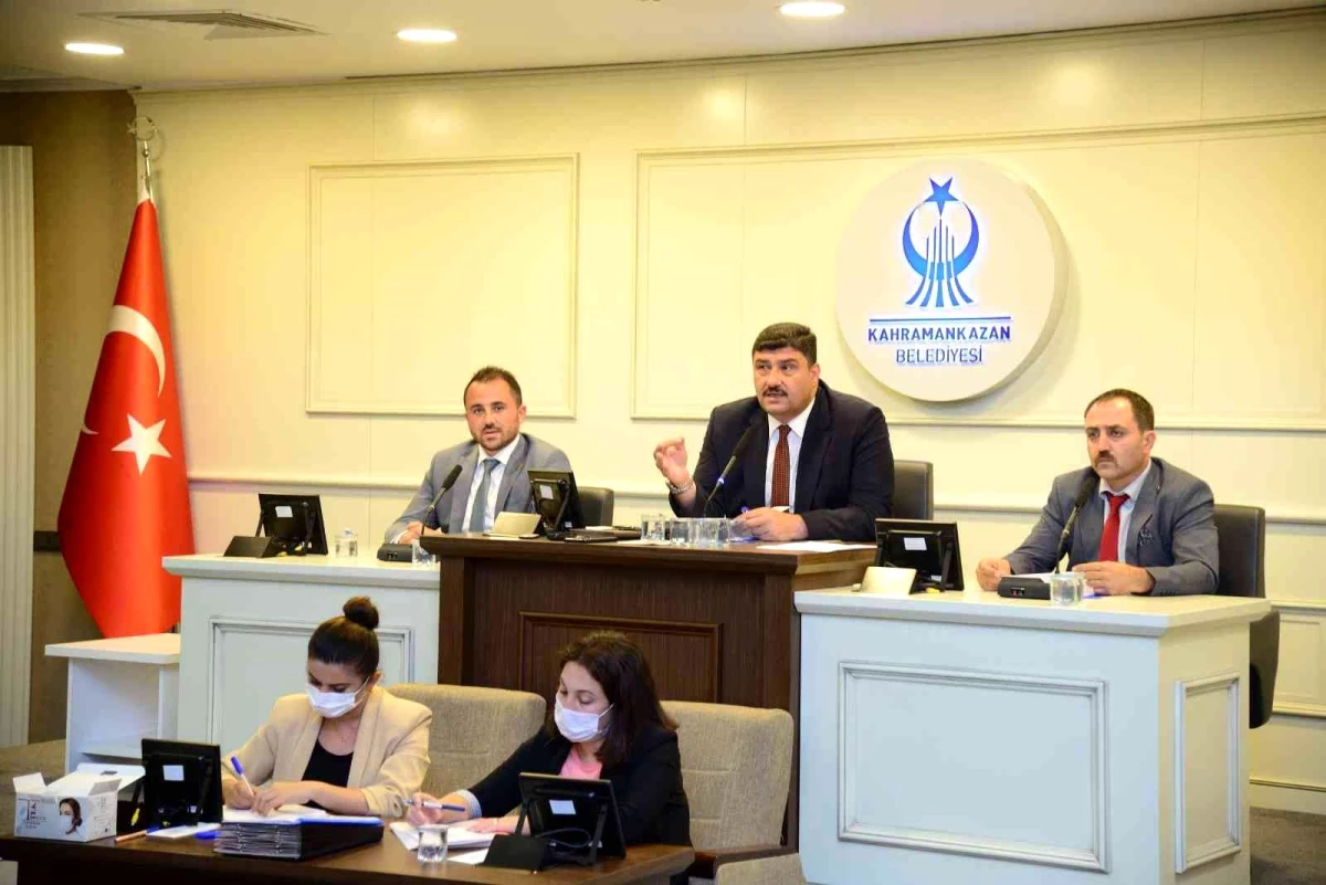 Kahramankazan Belediyesi 2022 bütçesi, oy birliğiyle onaylandı