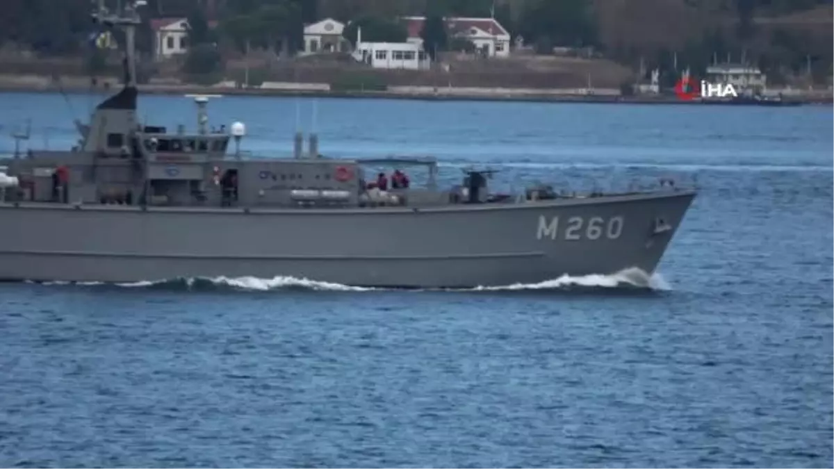 Son dakika haberleri | NATO savaş gemileri Çanakkale'de