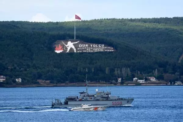 NATO savaş gemileri, 'Nusret-2021 Davet Tatbikatı' için Çanakkale'de
