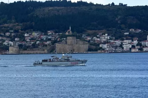 NATO savaş gemileri, 'Nusret-2021 Davet Tatbikatı' için Çanakkale'de