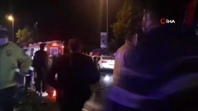 Pendik sahil yolunda feci kaza: 4 yaralı