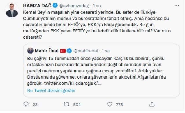 Kılıçdaroğlu'nun bürokratlarla ilgili açıklamalarına AK Parti'den cevap: Yassıada zihniyetidir