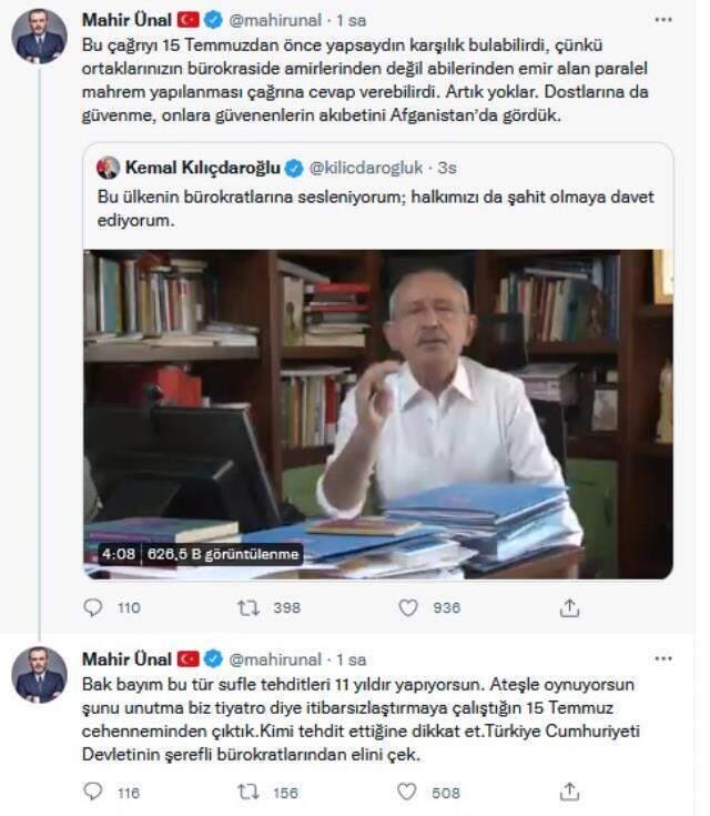 Kılıçdaroğlu'nun bürokratlarla ilgili açıklamalarına AK Parti'den cevap: Yassıada zihniyetidir