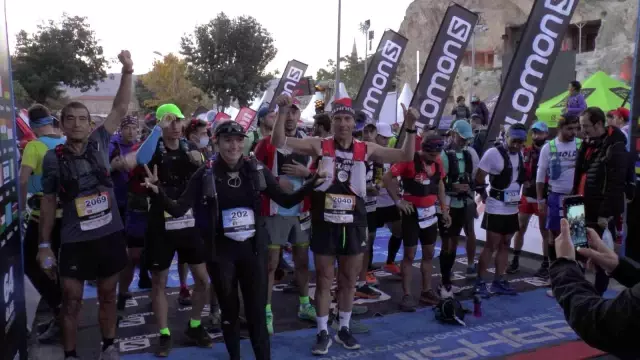Salomon Kapadokya Ultra Trail yarışları Ürgüp'te start aldı