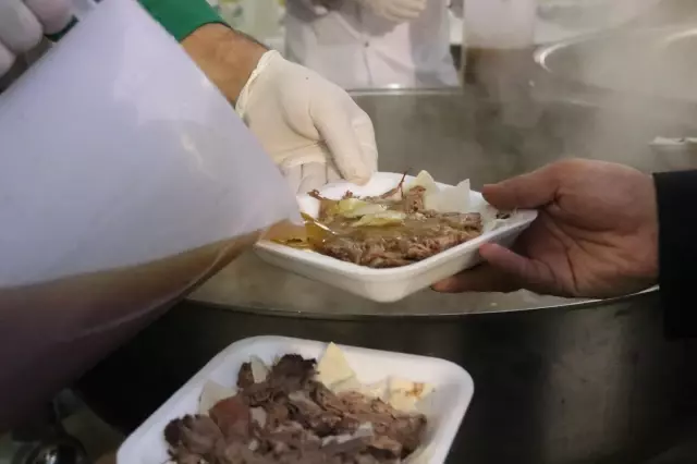 ŞANLIURFA - Binlerce kişiye tirit ikram edildi