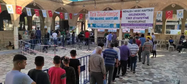 ŞANLIURFA - Binlerce kişiye tirit ikram edildi