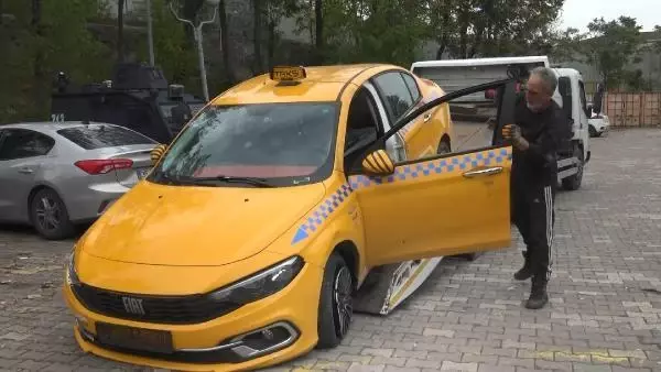 Yolcuyken çaldığı taksiyle 3 gün taksicilik yaptı, nefes kesen kovalamaca sonucu yakalandı