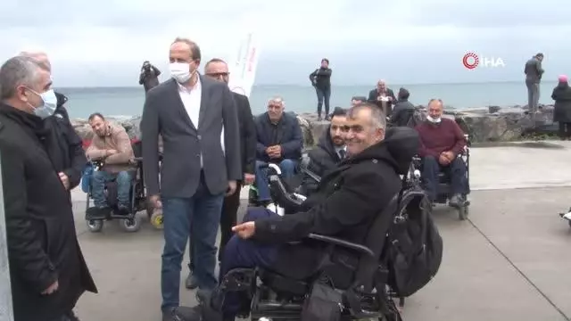 6. Akülü Sandalye Rallisi Avcılar'da düzenlendi