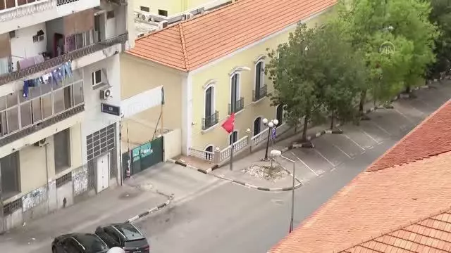 Angola sokaklarına Türk bayrakları asıldı