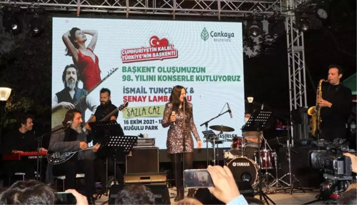 Başkent'in 98. Yılı Kutlamalarında Son Durak; Kuğulupark'ta Saz ve Caz Buluştu