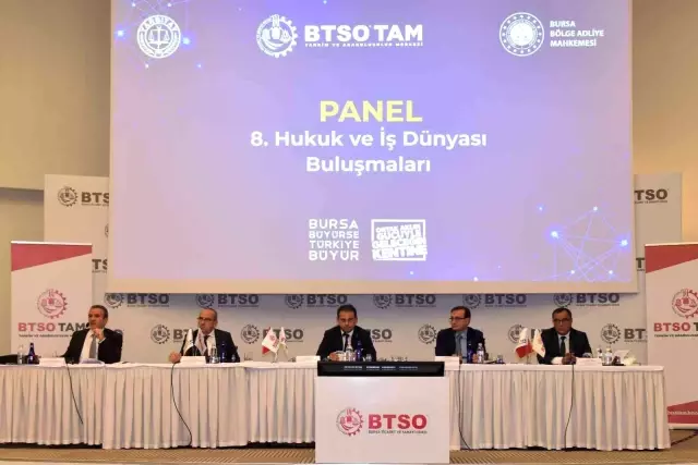 BTSO Yönetim Kurulu Başkanı İbrahim Burkay: Kalkınma hedeflerimizde temel dayanağımız güçlü bir hukuk sistemidir