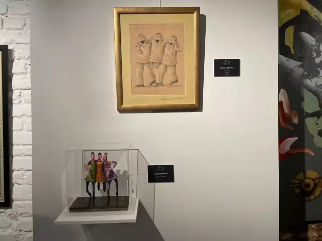 Buluşma sergisi Ruberu Sanat Galerisi'nde açıldı