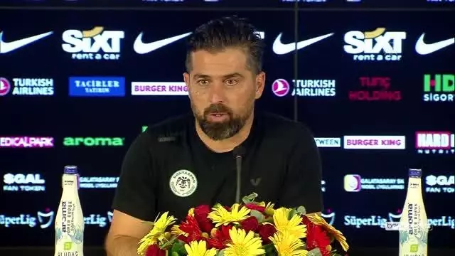 Galatasaray-Konyaspor maçının ardından - İlhan Palut