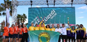 Körfez Kupası Deniz Küreği Yarışları'nda İzmit Sümerspor fırtınası esti