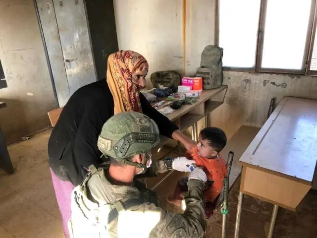 Mehmetçik Suriye'ye yardım elini uzatmaya devam ediyor