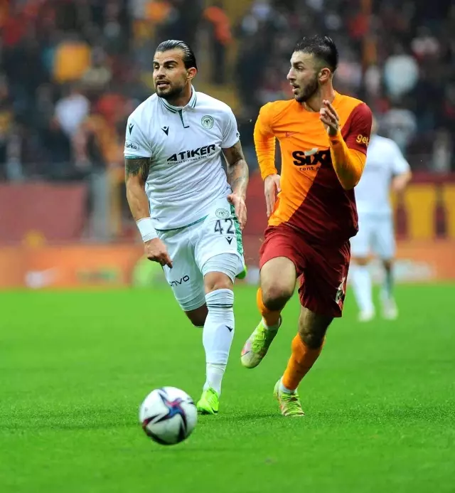 Süper Lig: Galatasaray: 1 İH Konyaspor: 0 (İlk yarı)