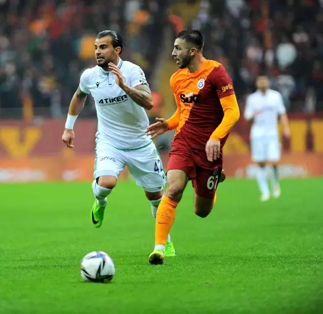 Süper Lig: Galatasaray: 1 İH Konyaspor: 0 (İlk yarı)