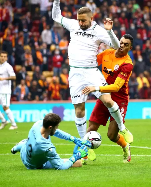 Galatasaray, sahasında Konyaspor'u tek golle geçti
