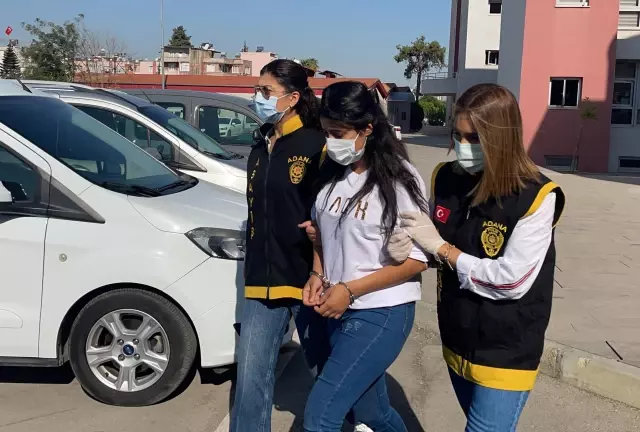 Hırsızlık yaptıkları iddiasıyla yakalanan 2 kız kardeşten biri tutuklandı