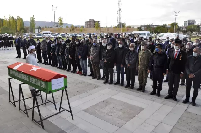 Afyonkarahisar'da Kıbrıs Gazisi son seyahatine uğurlandı