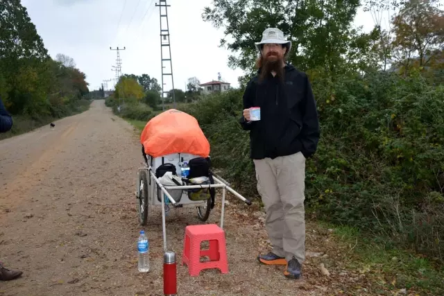 Semerkand hayranlığı Alman Christopher'ı yollara düşürdü