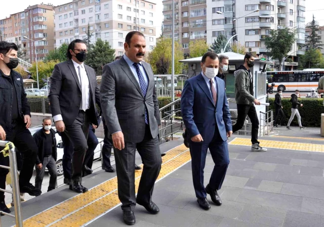 Anayasa Mahkemesi Lideri Arslan, Vali Ayyıldız ve Başsavcı İrcal'ı ziyaret etti
