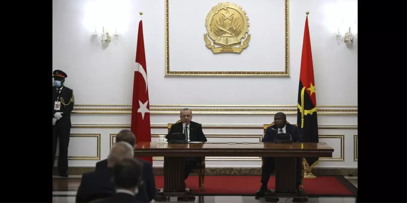 Cumhurbaşkanı Erdoğan: 'Afrika kıtasıyla ilişkilerimizde Angola'nın en önemli ortaklarımızdan biri olması bizleri bilhassa memnun ediyor'