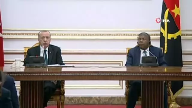 Türkiye-Angola ortasında 7 mutabakat imzalandı