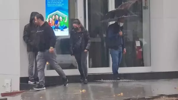 İzmit'te sağanak