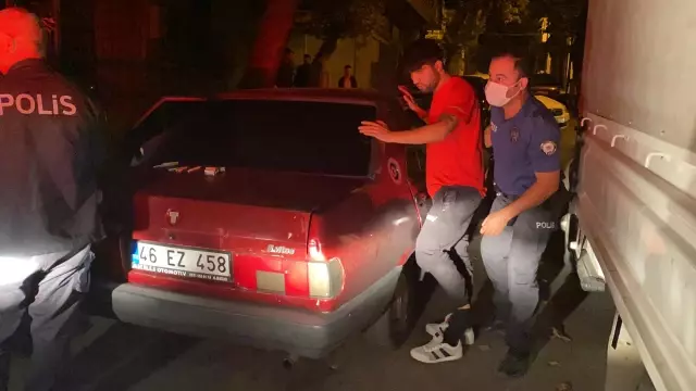 KAHRAMANMARAŞ - Dur ihtarına uymayan şüpheliler kovalamaca soncu yakalandı