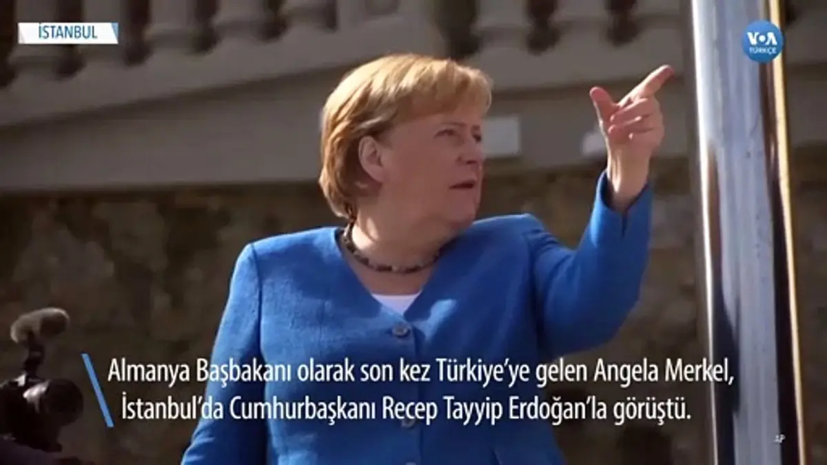 Merkel'den Erdoğan'a Samimi Veda